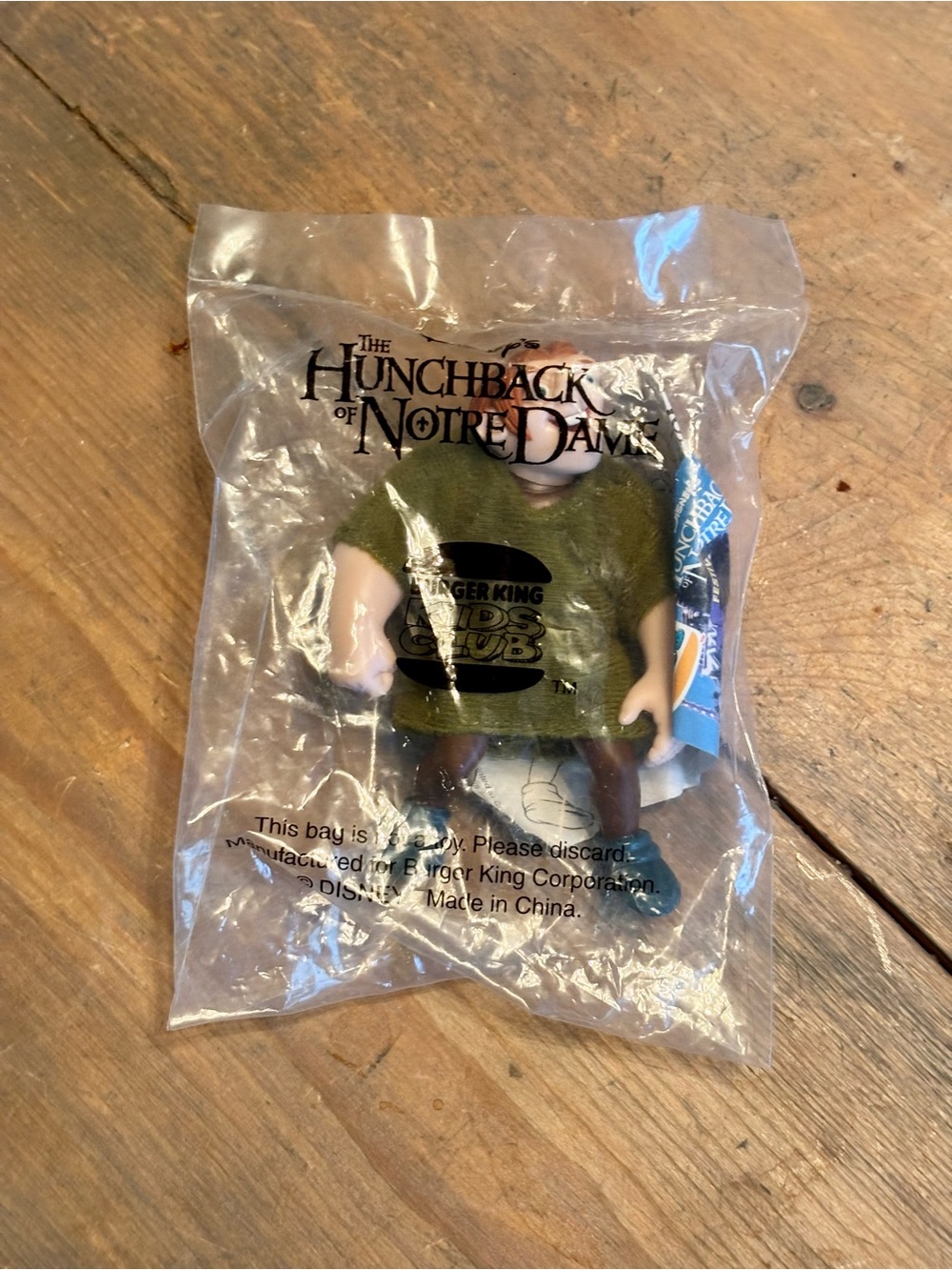 Disney Hunchback of Notre Dame Collectible Figure Quasimodo vintage 1996